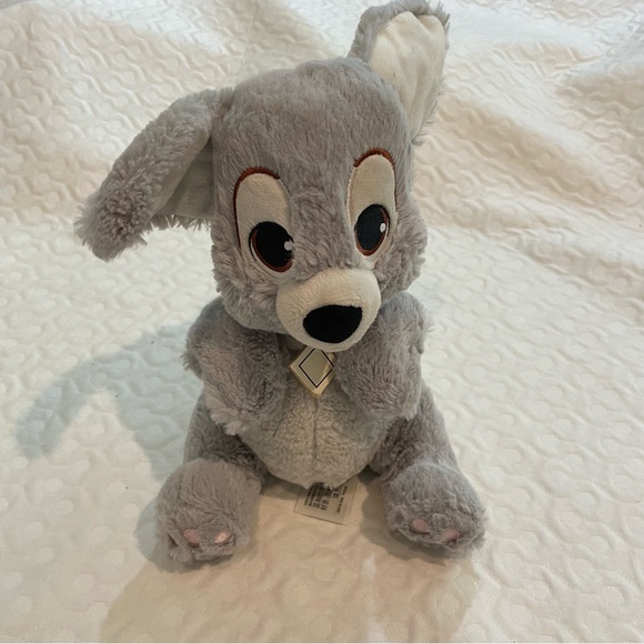Disney Park Lady and The Tramp Baby Tramp Puppy Dog Stuffed Plush No Blanket - Picture 1 of 11